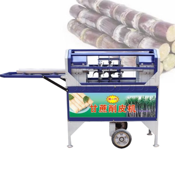 Descascador automático comercial de cana-de-açúcar/mini máquina de descascar cana-de-açúcar quente/ferramenta para descascar cana-de-açúcar