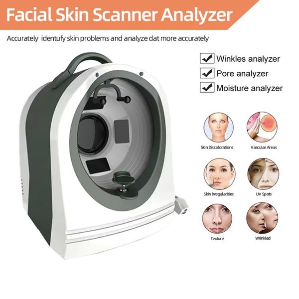 Outros equipamentos de beleza Analisador de pele Coréia Deep 3D Facial Magic Mirror Care Camera Facial Skin Analyzer Machine