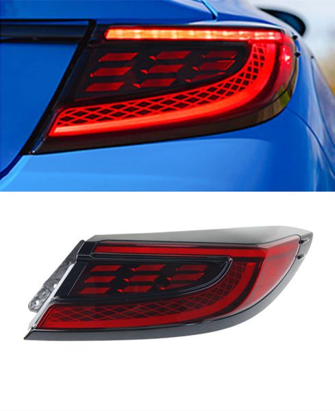 Conjunto de lâmpada traseira para toyota gr86, subaru brz, guia de luz led modificada, lâmpada de corrida, sinal de seta