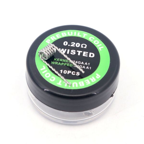 Fused Clapton Coils Alien vorgefertigte Spule Heizwiderstand Heizdraht Zubehör