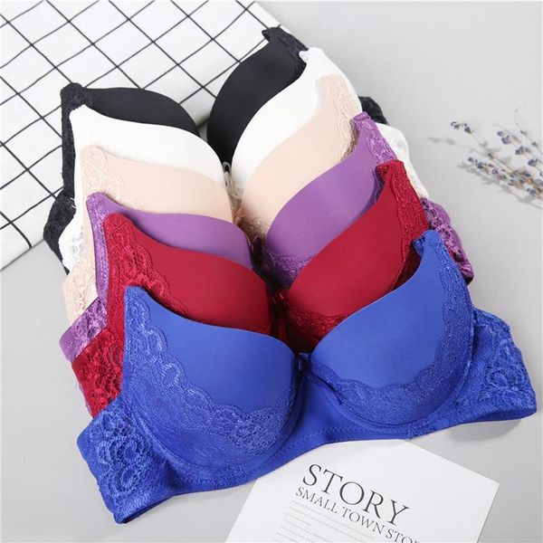 BRAS SEXY Dantel Küçük Büst Süper Yukarı Push Süper Makle Yetiştirilmiş Genç Kız En Kalite Lingerie Bra Plus Boyut 36 38186y