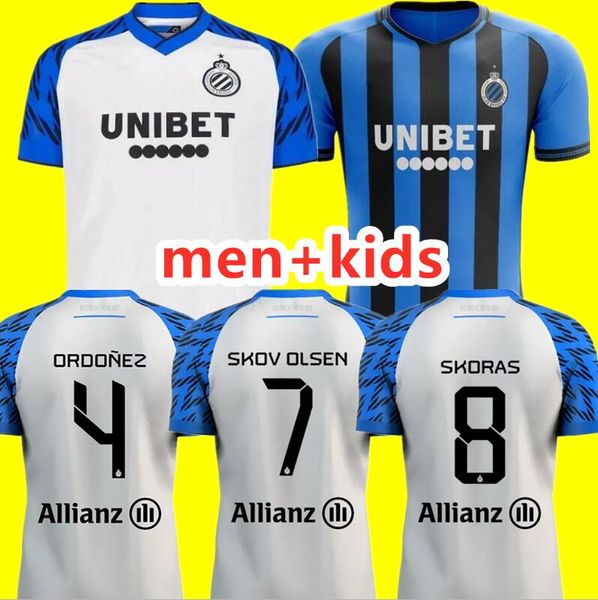 23 24 Club Brugge Soccer Jerseys Kit Kit 2023 2024 Maillot Pé