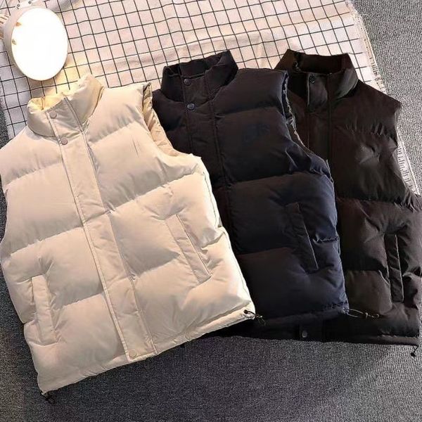 Nuovo gilet sia per uomo che per donna, canotta primaverile ispessita e alla moda calda, casual e versatile