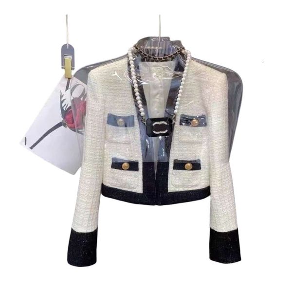 Cappotto da donna di design da uomo di qualità originale e primavera autunno nuova giacca piccola e profumata di alta qualità giacca da donna in tweed con temperamento celebrità premium nuova