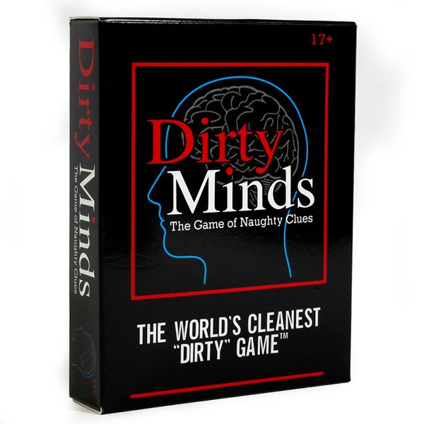 Toptanlar Dirty Minds komik bir şekilde bükülmüş yetişkin parti kart oyunu Dirty Minds masa oyunu Game Night yaramaz ipuçları temiz cevaplarla