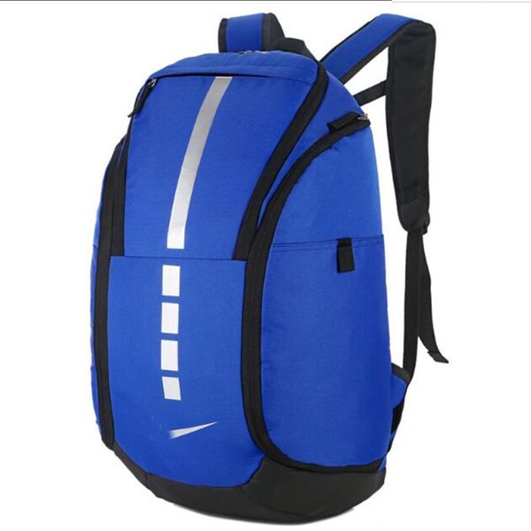 Брендовый баскетбольный рюкзак высокого качества для мужчин и женщин, элитная сумка, дорожный рюкзак большой вместимости, дизайнерские сумки для подростков, черный, белый цвет B265W