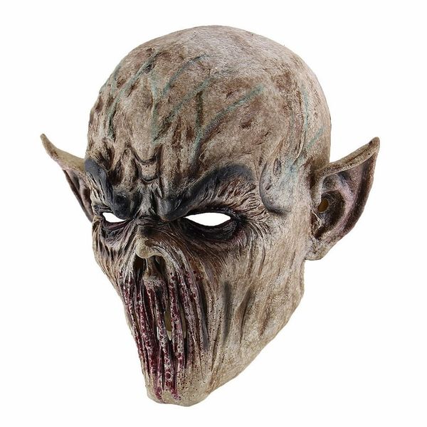 Maschere per feste Creepy Maschera di Halloween Il male Puntelli cosplay Horror Decorazione festiva Festival Regalo maschera Alieno biochimico 230907