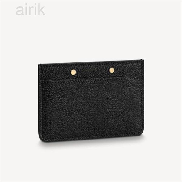 M69171 PORTA CARTE IN GOFFRATO Floreale Designer Donna Sarah Clemence Portachiavi Portamonete Neo Porte Cartes Wallet243q