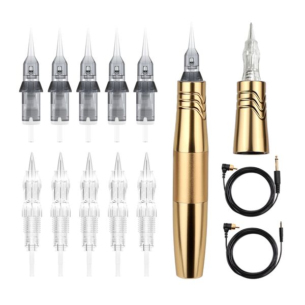 Tattoo Maschine Professionelle Rotary Stift maschine Dual-Use Gun Augenbraue Permanent Make-Up Für Anfänger Künstler 230907