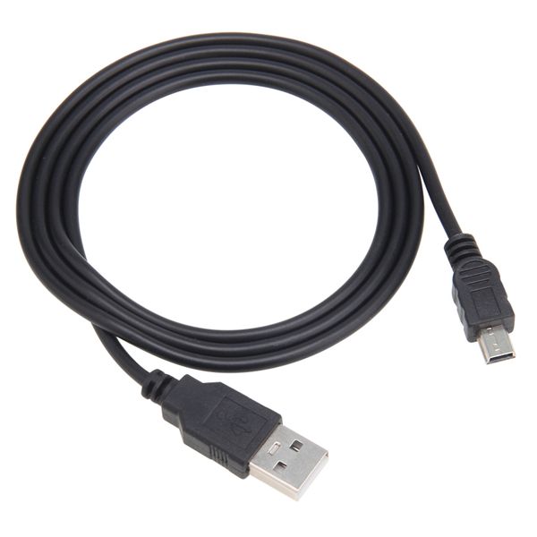 Cable de carga USB Mini de 5 pines de 1M para Sony PS3, Cable de cargador de controlador