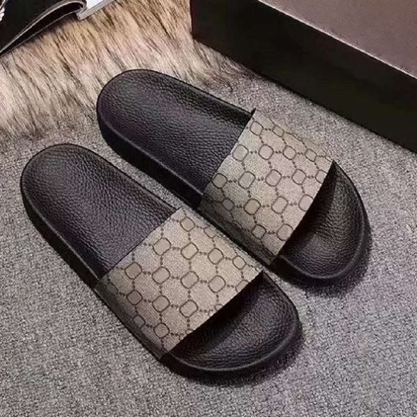 2023SS GI Hausschuhe für Herren Damen Gummi Designer Slides Schwarz Weiß Sandalen Sliders Berühmte Schuhe Flip Flops Antoufle Mules Claquette