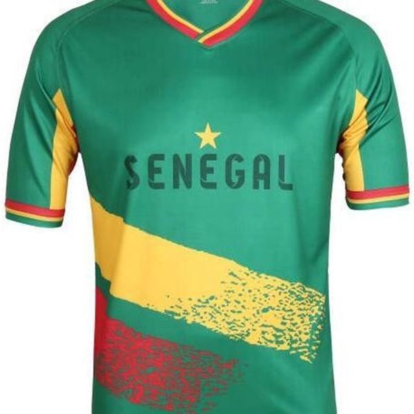 Altri articoli sportivi Maglia della squadra del Senegal Maglietta da uomo di taglia europea Maglietta casual per la maglietta di moda Fans Streetwear Caputo 230908