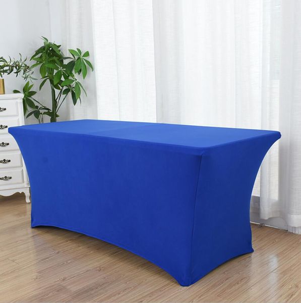 Stylish Spandex spandex tablecloth for Weddings, Banquets, Birthdays, and Meetings - Rectangle Shape with Elegant Design