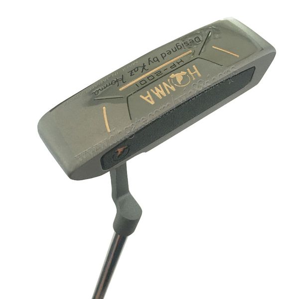 Clubes de golfe Honma HP-2001 Putter de golfe Black Clubs Shape Putter Right Hande 33. ou 34.35. Frete grátis para eixo de aço de comprimento