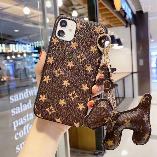 Designer iPhone Phone Case 15 14 13 Pro Max Luxury Leather Dog Purse 18 17 16 15pro 14pro 13pro 12pro 11pro 12 11 X Xs 8 7 Samsung S20 S21 S22 S23 Ultra Plus com caixa de logotipo