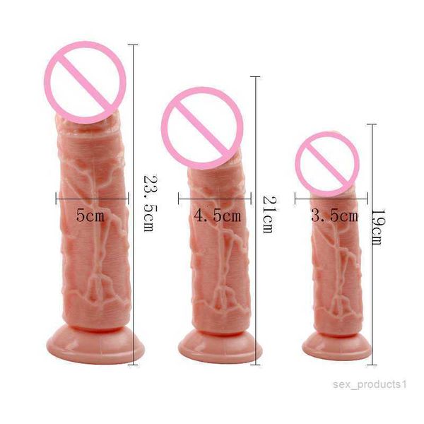 Spielzeug Sex Massager Cm36 Realistischer Dildo für Frauen Masturbator Saugnapf Weibliche Anal Simulation Penis Riesige Tpe Juguetes Sexuales GECP