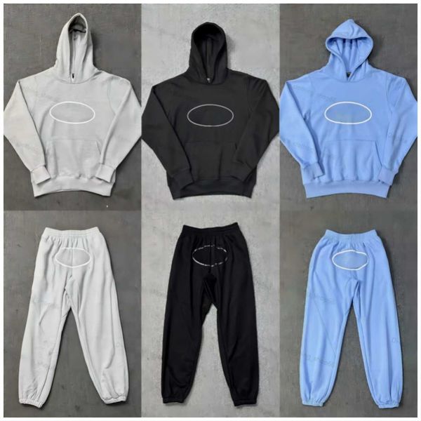 Men's Hoodies Sweatshirts Hot Selling Cortez Rule the World Crtz Gray Suit Uk Street Fashion High Quality Hoodie Jogging Women's Pants