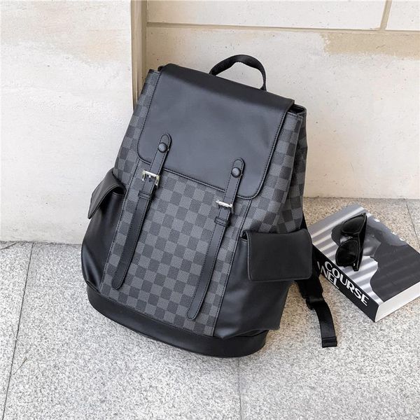 Moda ondulação de água vermelho preto saco escolar novo estilo mochilas estudante para mulheres homens mochila viagem bags314j