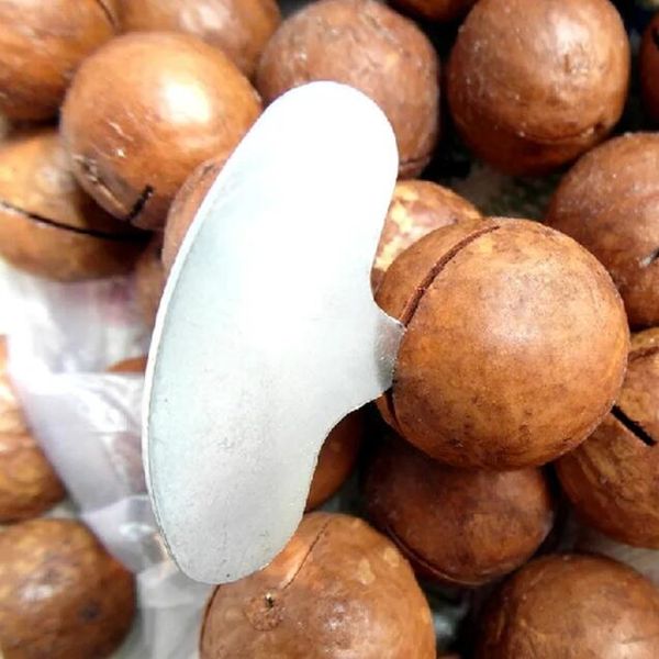 Taşınabilir Somun Krakeri Sheller Cevizler Macadamia Fındık Metal Anahtar Açıcı Yeni Somun Cihazı Mutfak Aracı