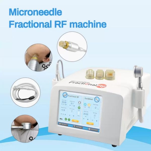 Altre apparecchiature di bellezza Microneedle Rf Macchina per rassodare la pelle Anti-rughe Cicatrici anti-acne Smagliature Rimozione Frazionale Rf Beauty Machin401