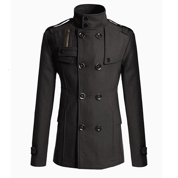 Herren Wollmischungen Herren Wollmantel Langer Anzug Herren Wollwindjacke Mann Wollmantel Außen für Herren Freizeitkleidung Marke Herrenbekleidung 230908