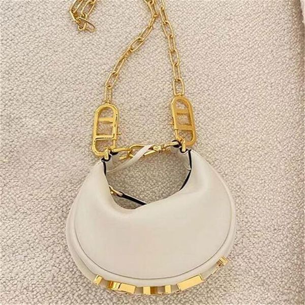 Moda Donna Borsa a tracolla in pelle di lusso con catena Borsa a tracolla con lettere inferiori Borse Vibe Ava Designer Graphy ins Tote Mini Borse256J