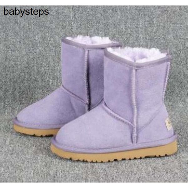 Hot SALE New Real Australia 528 Hochwertige Kinder Jungen Mädchen Kinder Baby warme Schneestiefel Teenager Studenten Schnee Winter DORP Versand 23 24ss