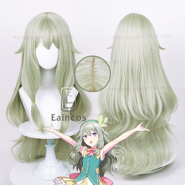 Parrucche Cosplay Anime SEKAI COLORFUL STAGE Kusanagi Nene Parrucca Cosplay Donna 80 cm Parrucche ondulate Resistente al calore Perucas Capelli sintetici 230908