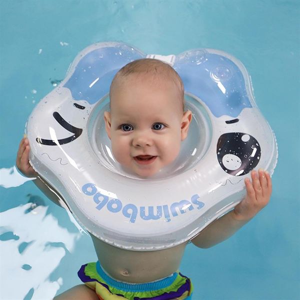 Tutto il bambino nuoto collo cerchio infantile gonfiabile vasca da bagno anello in PVC nuotare accessori galleggianti per ragazzi e ragazze Dro269S