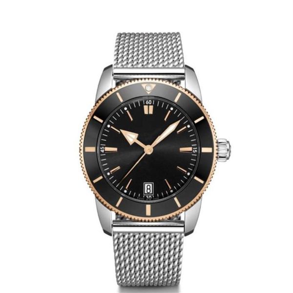 Relógio TOP superocean Heritage 44 mm B20 cinto de aço movimento mecânico automático completo de trabalho de alta qualidade pulso masculino wa CmnX Water299B