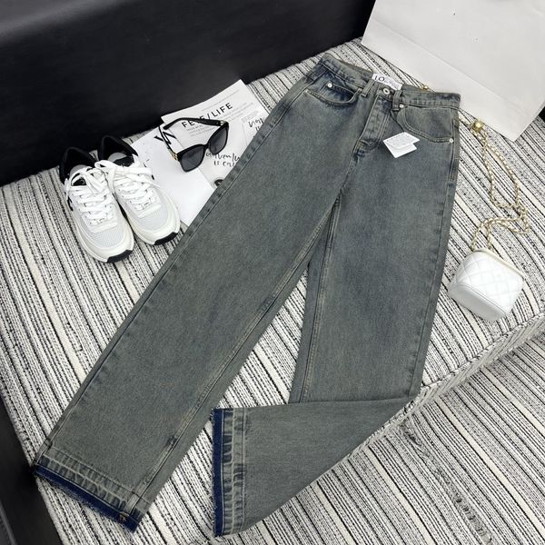 2023 Designer Womens Jeans Feminino Retro Designer Jeans Womens Jacket Jacket Feminino Milan Runway Designer Vestido Casual Mangas Compridas Top Roupas Terno D5