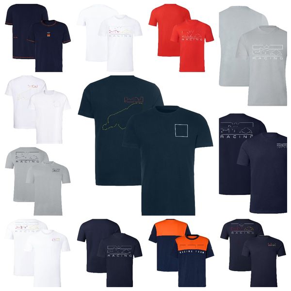 F1 Team Driver T-Shirt Herren Kurzarm-Fans-T-Shirt Maßgeschneiderte Freizeitsport-Rennkleidung