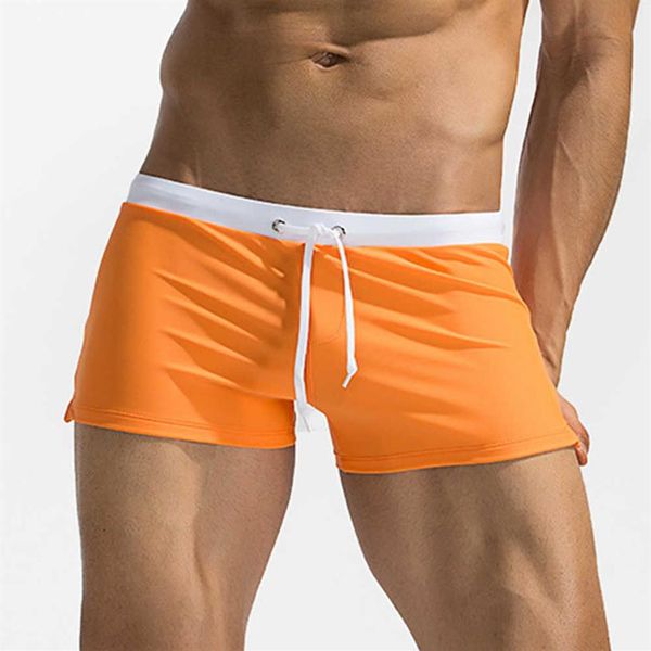 Männer Bademode Neue s Sexy Strand Shorts Homosexuell Badeanzug Schwimmen Slips Sommer Mann Beachwear Beutel J220913308B