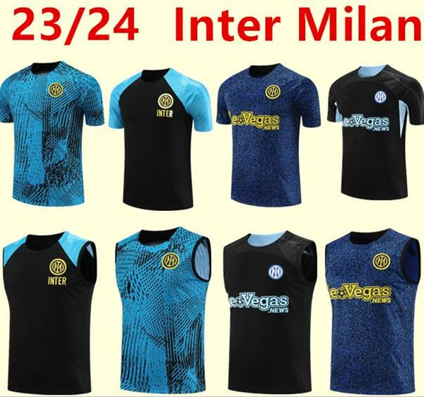 23 24 Uluslararası Atletizm Alan Futbol Futbol Futbol Milan Eğitim Üniforması 23 24 Mil Camiseta De Ayak Kısa Kollu Jersey Spor Giyim