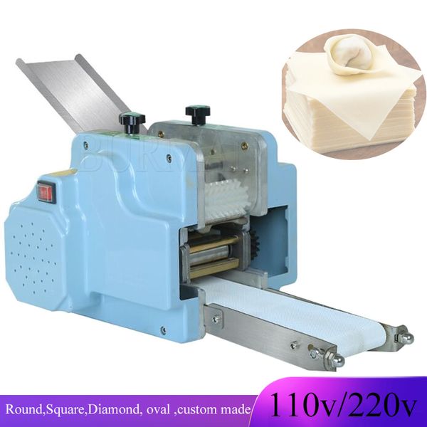 Knödel Haut Maschine Kommerziellen Automatische Haushalt Kleine Küche Ausrüstungen Wonton Presse Teig Rolling Maker