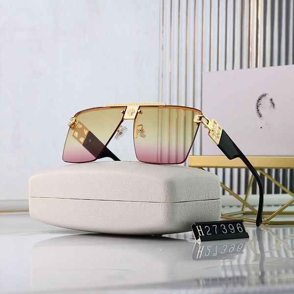 Óculos de sol masculino quadrado vintage, novidade de 2023, marca de luxo, designer, uv400, atacado, óculos de sol masculino