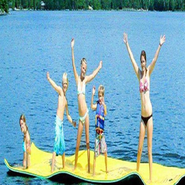 schwimmt Weichste Langlebige 2 3 Schicht XPE Schaum Float Matte Wasser Decke Dropship Floating Pad Schwimmbad Unterhaltung Aufblasbare340r