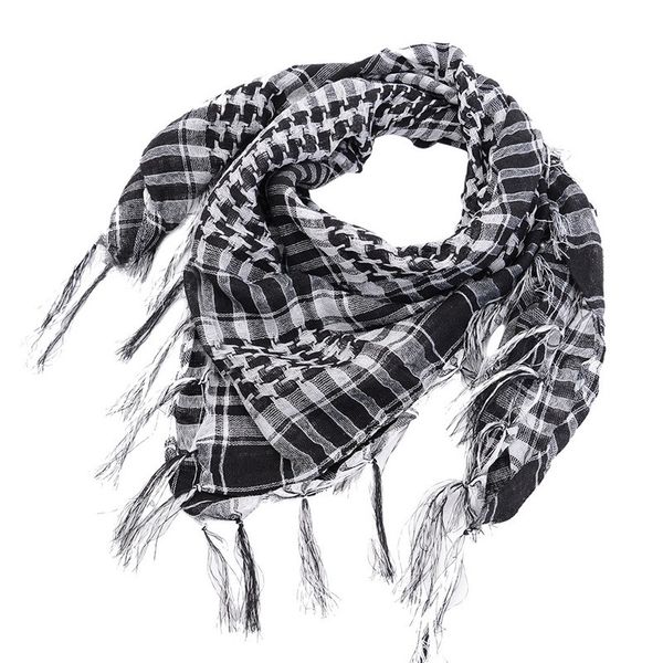 Eşarp Unisex Moda Kadın Erkekler Arap Shemagh Keffiyeh Filistin Eşarp Şal Sarma 230909 için bahar ekose