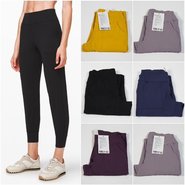 LL-123111 Align Pants Pantaloni da donna Pantaloni larghi da yoga Excerise Sport Gym Ladies Running Casual Pantaloni lunghi Elastici a vita alta259K