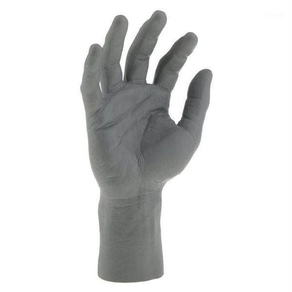 Schmuckbeutel Taschen Männliche Schaufensterpuppe Rechte Hand für Armbanduhr Handschuh Ring Display Modell Requisiten266w
