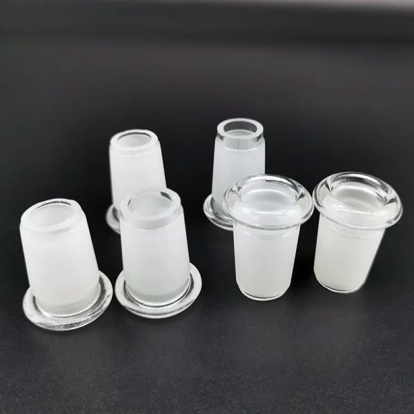 Cam bong adaptör nargile küçültme uzantısı 14mm dişi ila 18mm erkek yarık difüzör redüktör konnektörü kül yakalayıcı toprak eklemi bongs zz