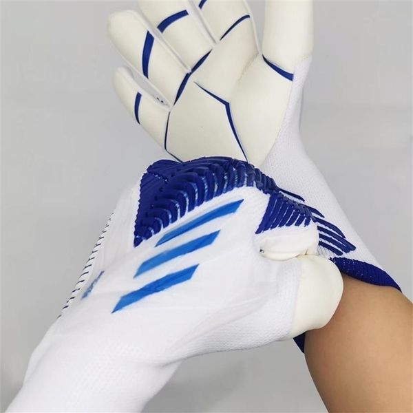 Luvas esportivas design masculino criança goleiro futebol luvas engrossar espuma de látex completo treinamento profissional luvas de futebol 22092309s