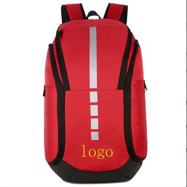 Mochila Hoops Elite Team School Bag Homens e Mulheres Designer Bags Marca Moda Luxo Meninos Meninas Hoops Preto Sports300u