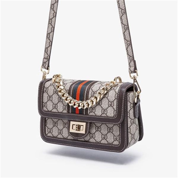 Super sconto di fabbrica SCONTO DEL 70% Acquisto di borse in pelle da donna versatile borsa a tracolla piccola quadrata con catena Borsa a tracolla P2X9179p