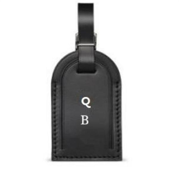 Borse firmate Accessori da viaggio etichetta per bagagli personalizzata con nome personalizzato timbratura iniziale Etichetta logo borsa personalizzata in uno o due colori 236M