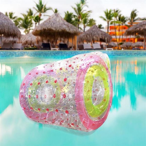 Aufblasbare Roller Ball Umweltfreundliche PVC Wasser Unterhaltung Schwimmende Spielzeug Outdoor Freizeit Ausrüstung Walking Balls273y