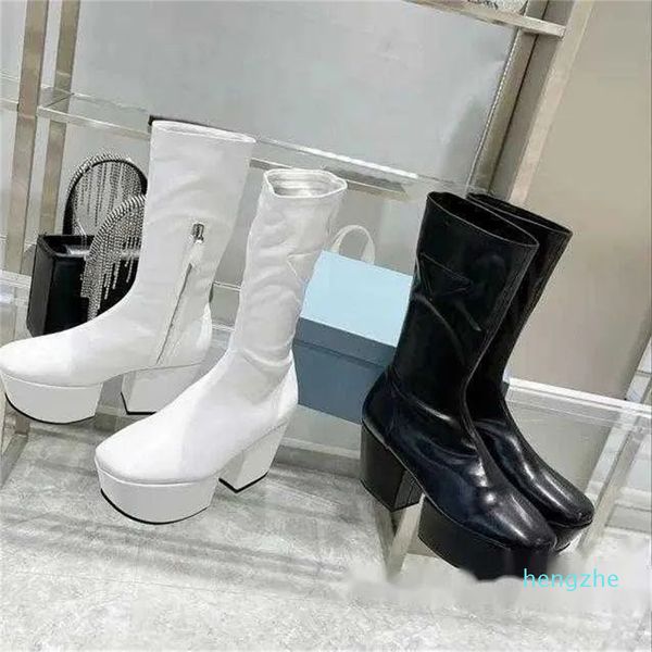 Botas de inverno Fashion Show Salto Designer Sapatos Ball Street Boot