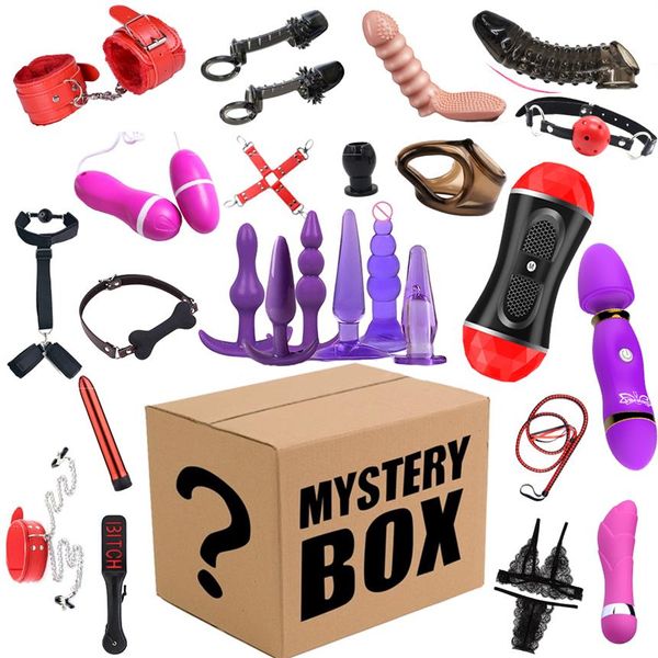 Masturbator Erotik Bdsm Bondage Glückstasche Überraschung Mystery Box sexy Spielzeug für Frauen Männer Paare Spiele für Erwachsene Accessoires Shop305W