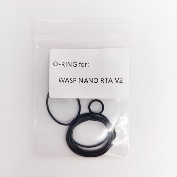 Wasp Nano RTA V1 / V2 Makine Aksesuarları için Kauçuk Sillicone Conta O-Ring