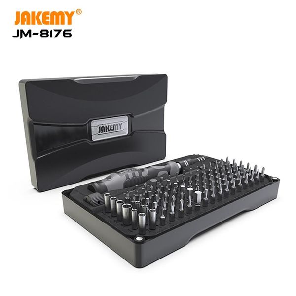 JAKEMY 106 IN 1 Präzisions-Schraubendreher-Set, magnetisch, Torx-Bit-Set, Schraubendreher für iPhone, Computer, PC, elektronische Reparaturwerkzeuge, Set T22659